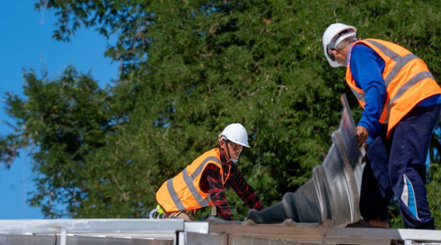 Professional metal roof installation in Diggs, VA